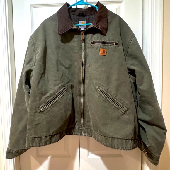 Carhartt Other - Carhartt J97-ARG Detroit blanket Lined Work Jacket. Size 4X. VGUC.